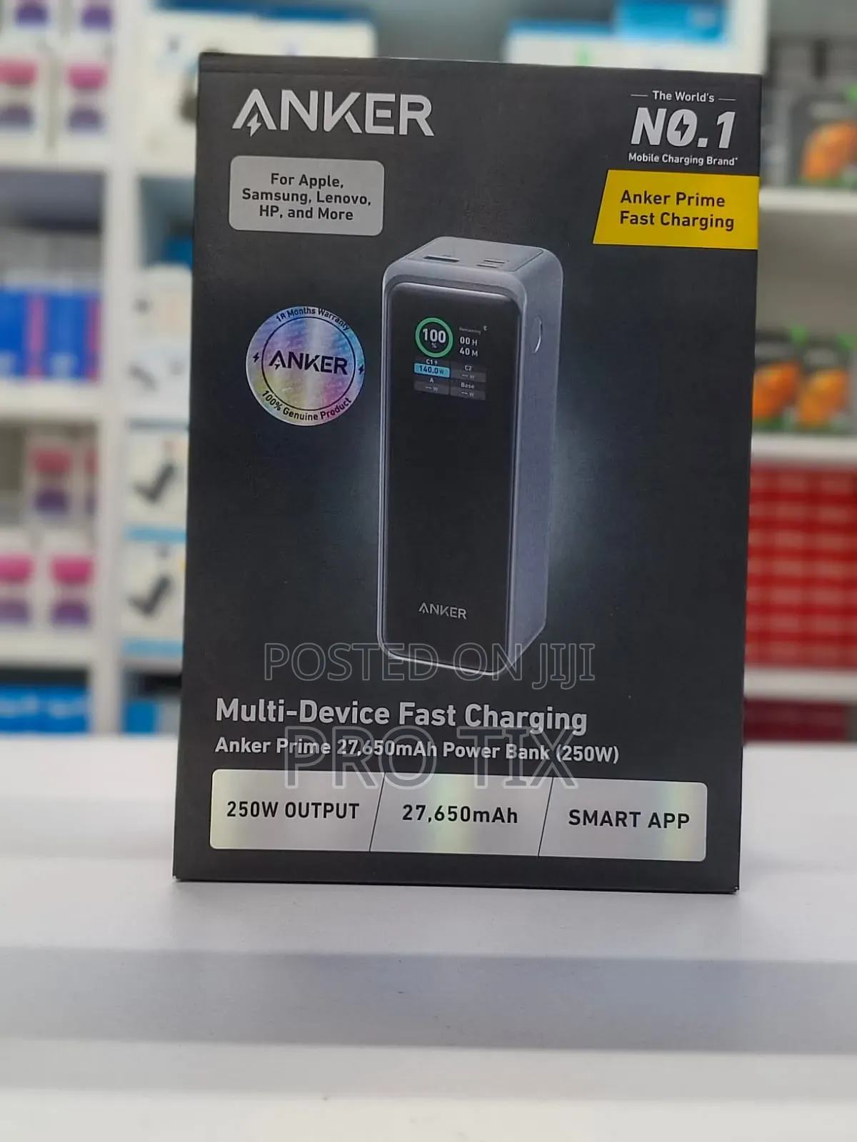 Anker Prime 20000mAh Power Bank 200W