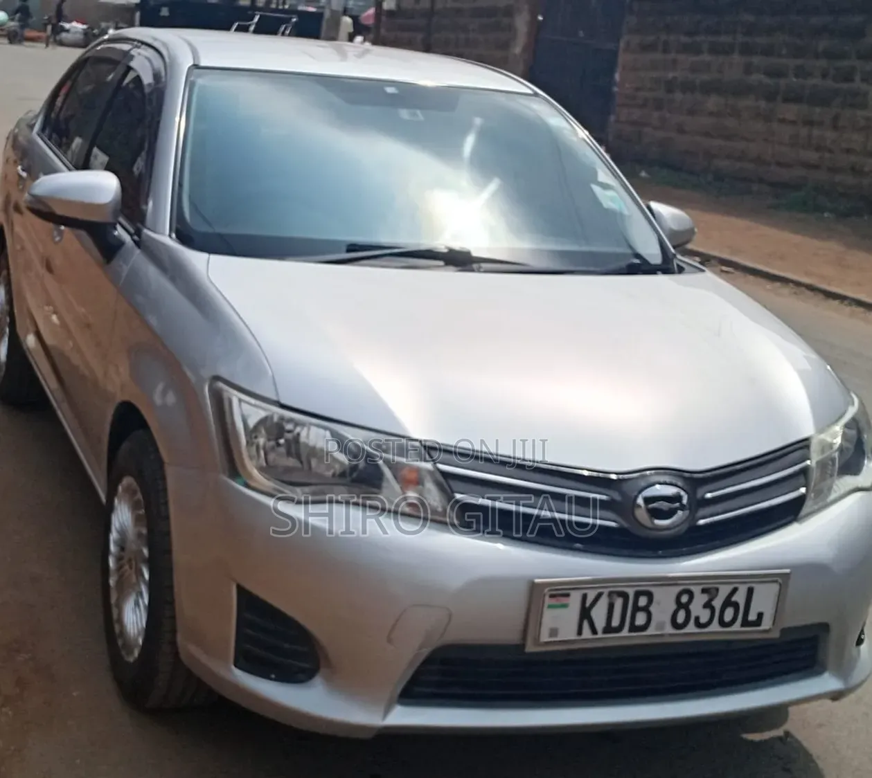 Toyota Corolla Fielder 2014 Silver