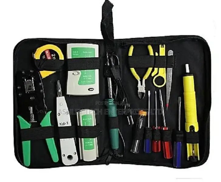Advanced Networking Tool Kit for RJ45 RJ11 Cables.,.