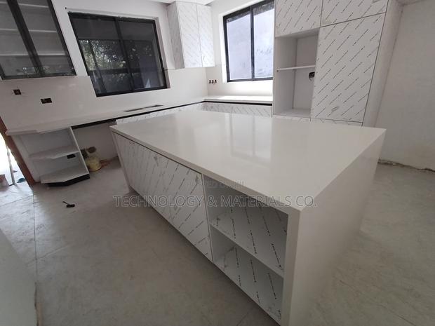 Open Plan Kitchen-White Sintered Stone Top - thumbnail 3