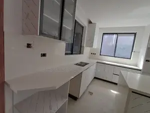 Open Plan Kitchen-White Sintered Stone Top