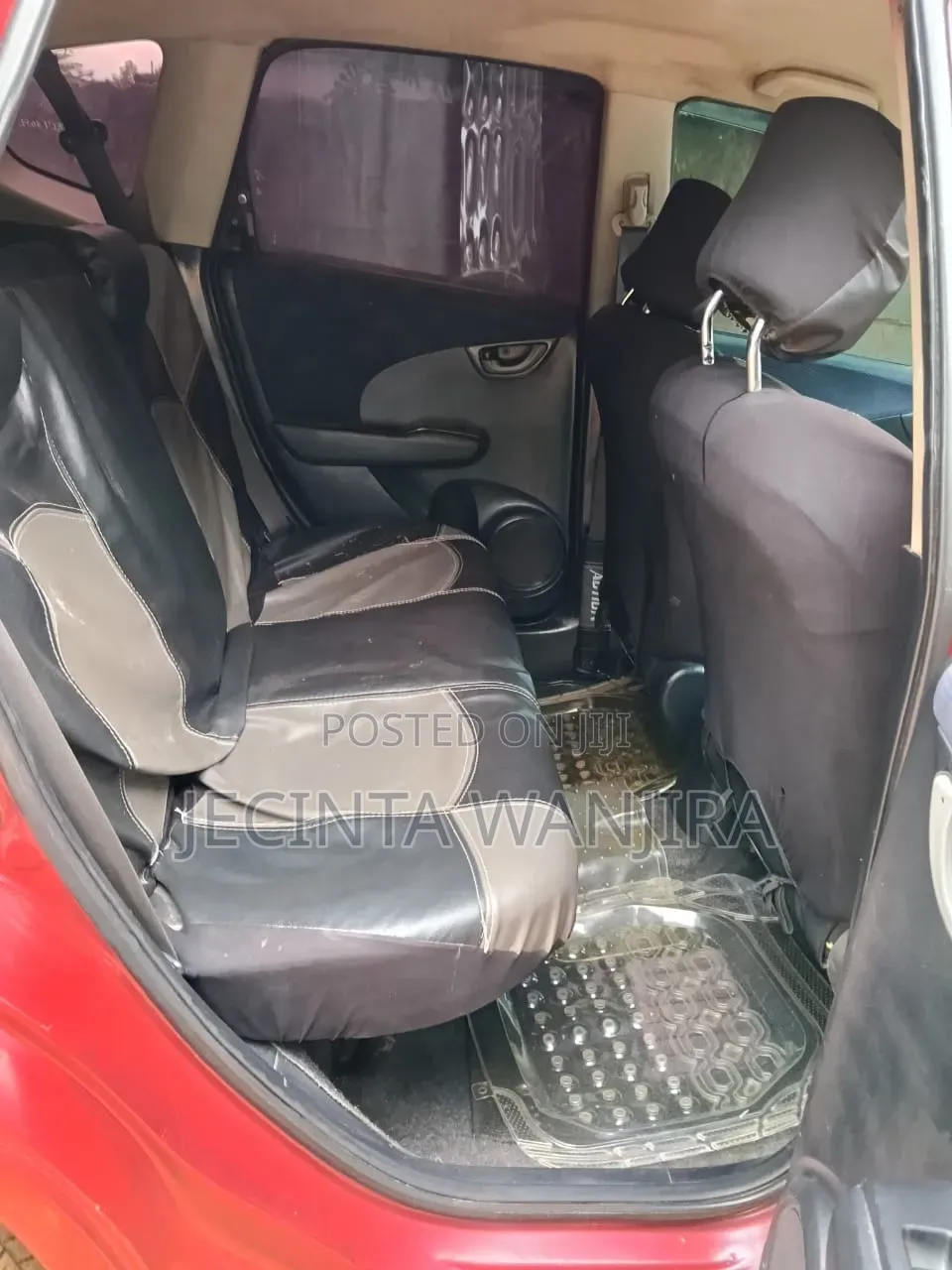 Honda Fit 2012 Maroon
