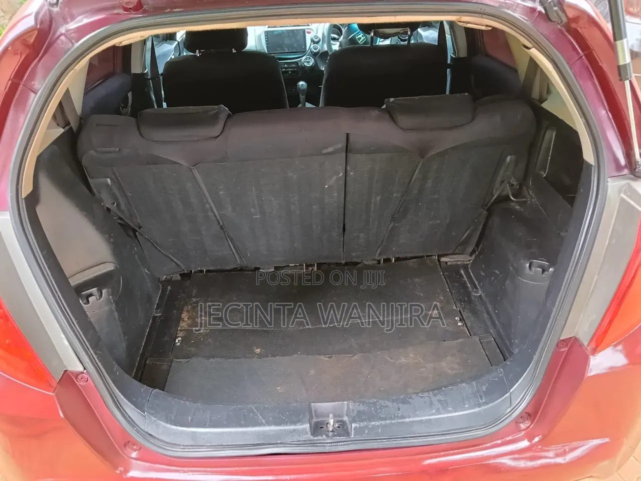Honda Fit 2012 Maroon