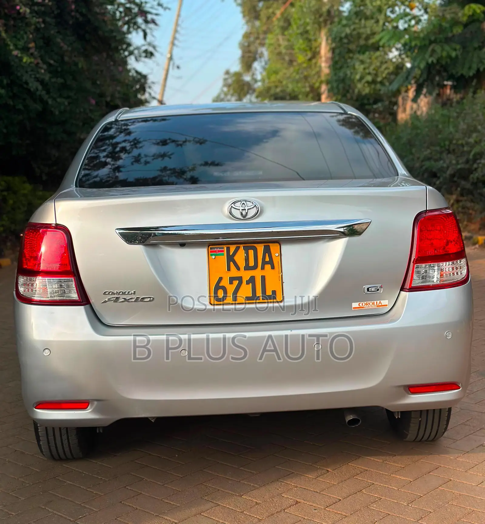 Toyota Axio 2013 Silver