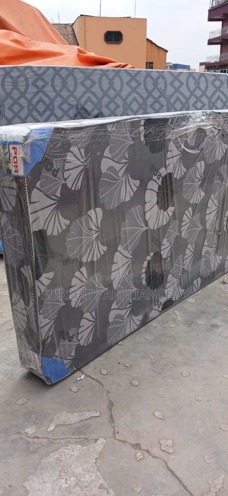 Morning Glory 3x6 6 Inch Plain Superfoam Mattress