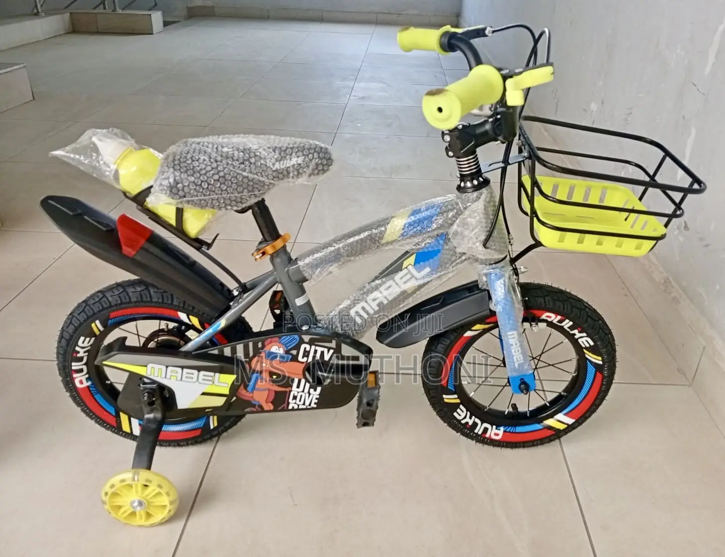 Vibrant Colored Stylish, Durable Kids' Bike