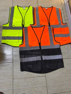 Heavy Duty Reflective Utility Vest With Multi-Pockets