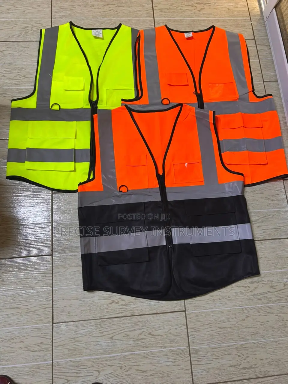 Heavy Duty Reflective Utility Vest With Multi-Pockets