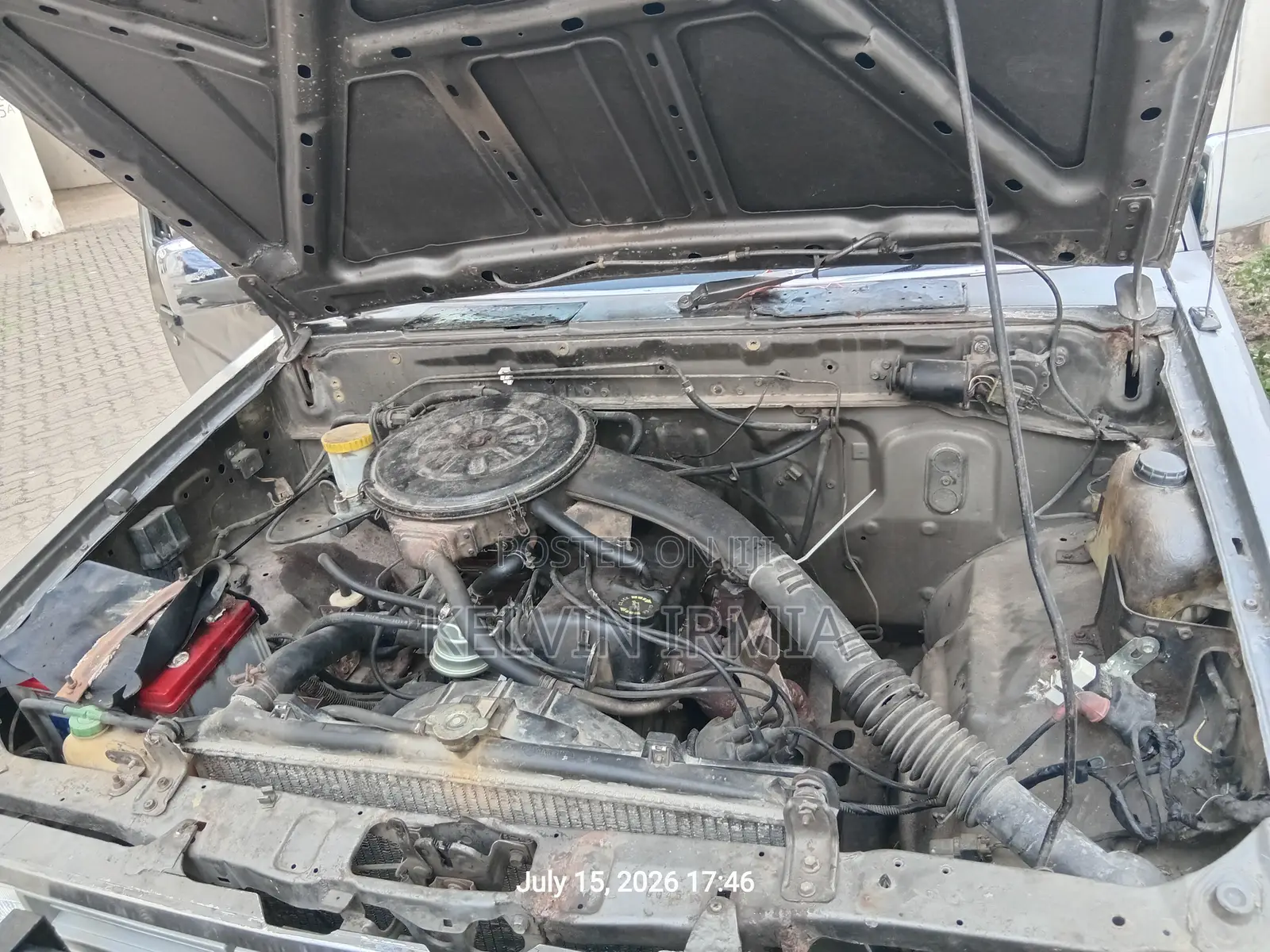 Nissan Pick-Up 1987 Gray