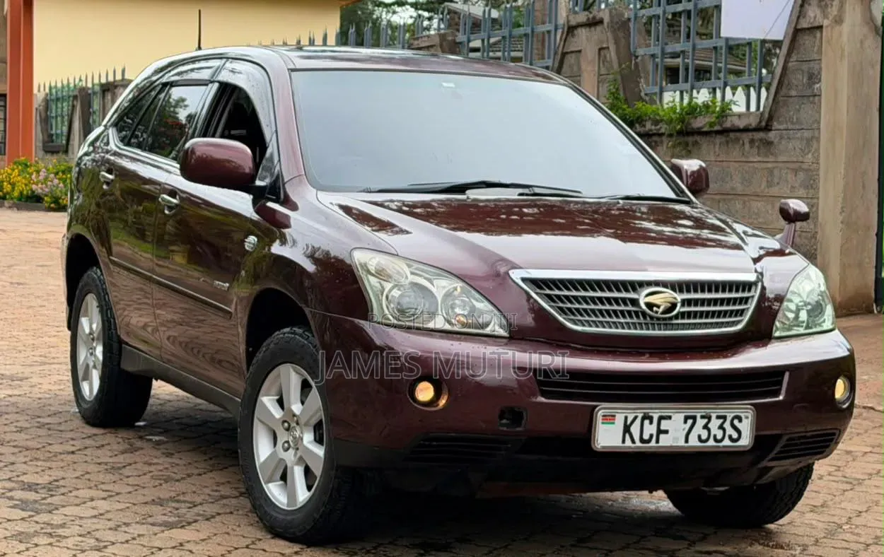 Toyota Harrier 2009 Burgundy