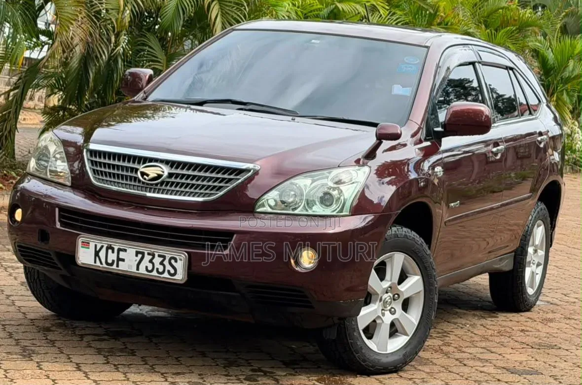 Toyota Harrier 2009 Burgundy
