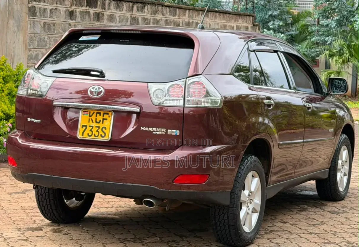 Toyota Harrier 2009 Burgundy