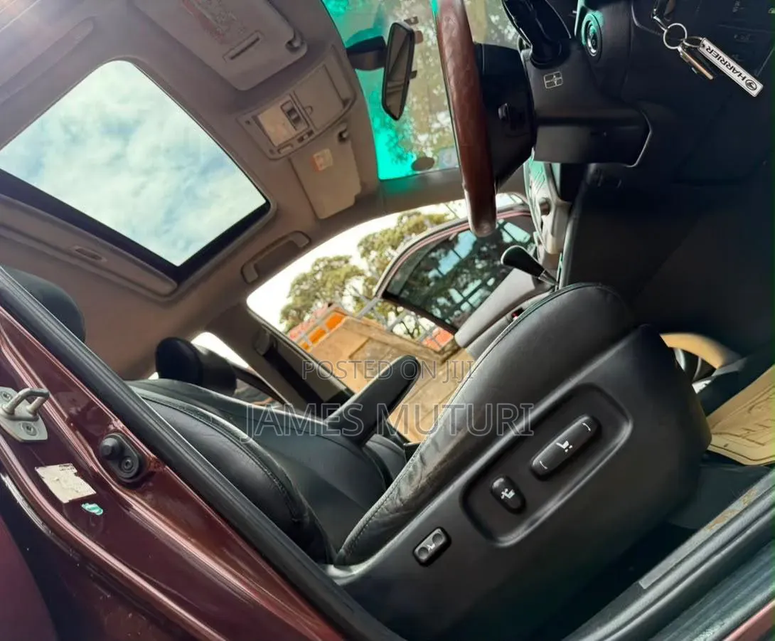 Toyota Harrier 2009 Burgundy