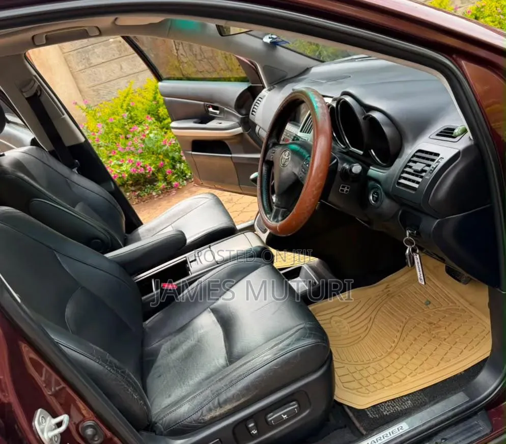 Toyota Harrier 2009 Burgundy