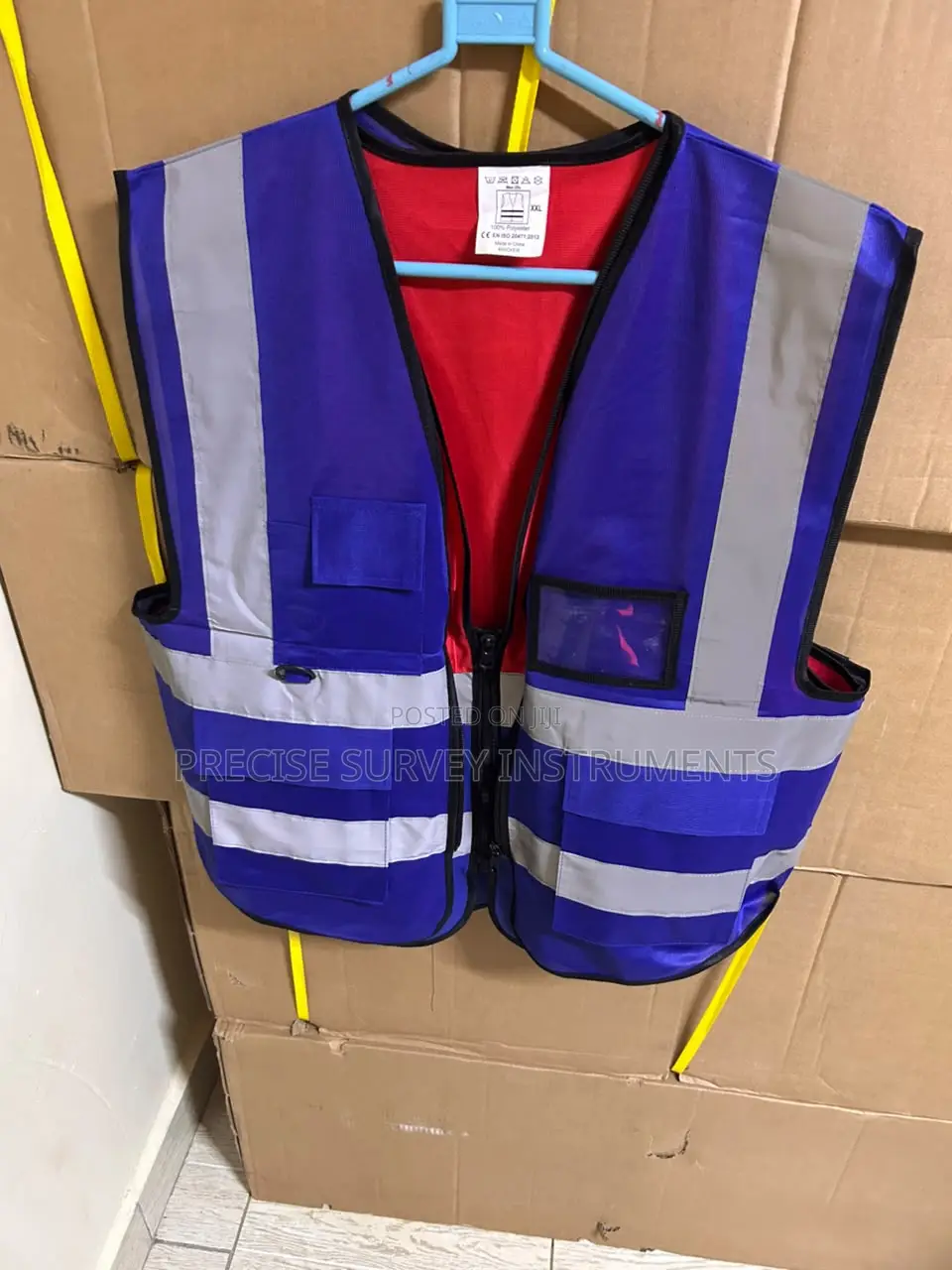 Heavy Duty Reflective Vest for Industrial Safety