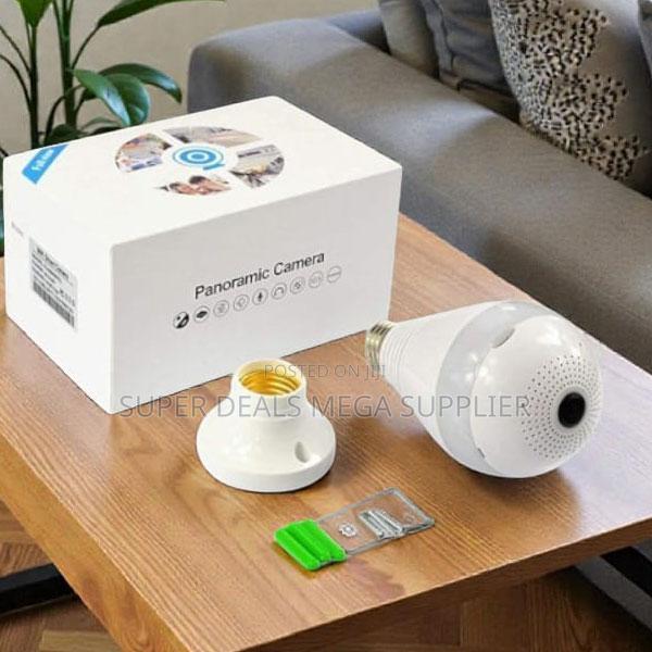 Smart Home 360° WiFi Bulb Camera Motion Detection Video Playback