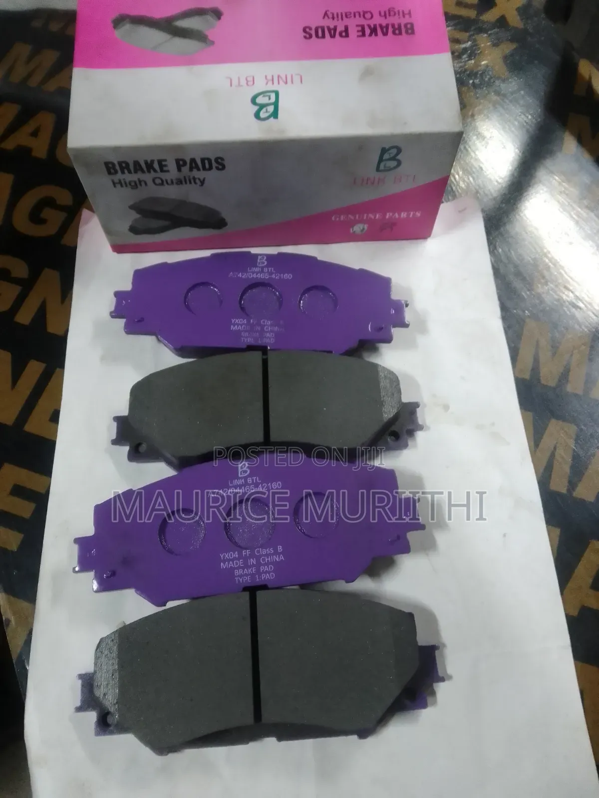 Front Brake Pads Fielder New Model