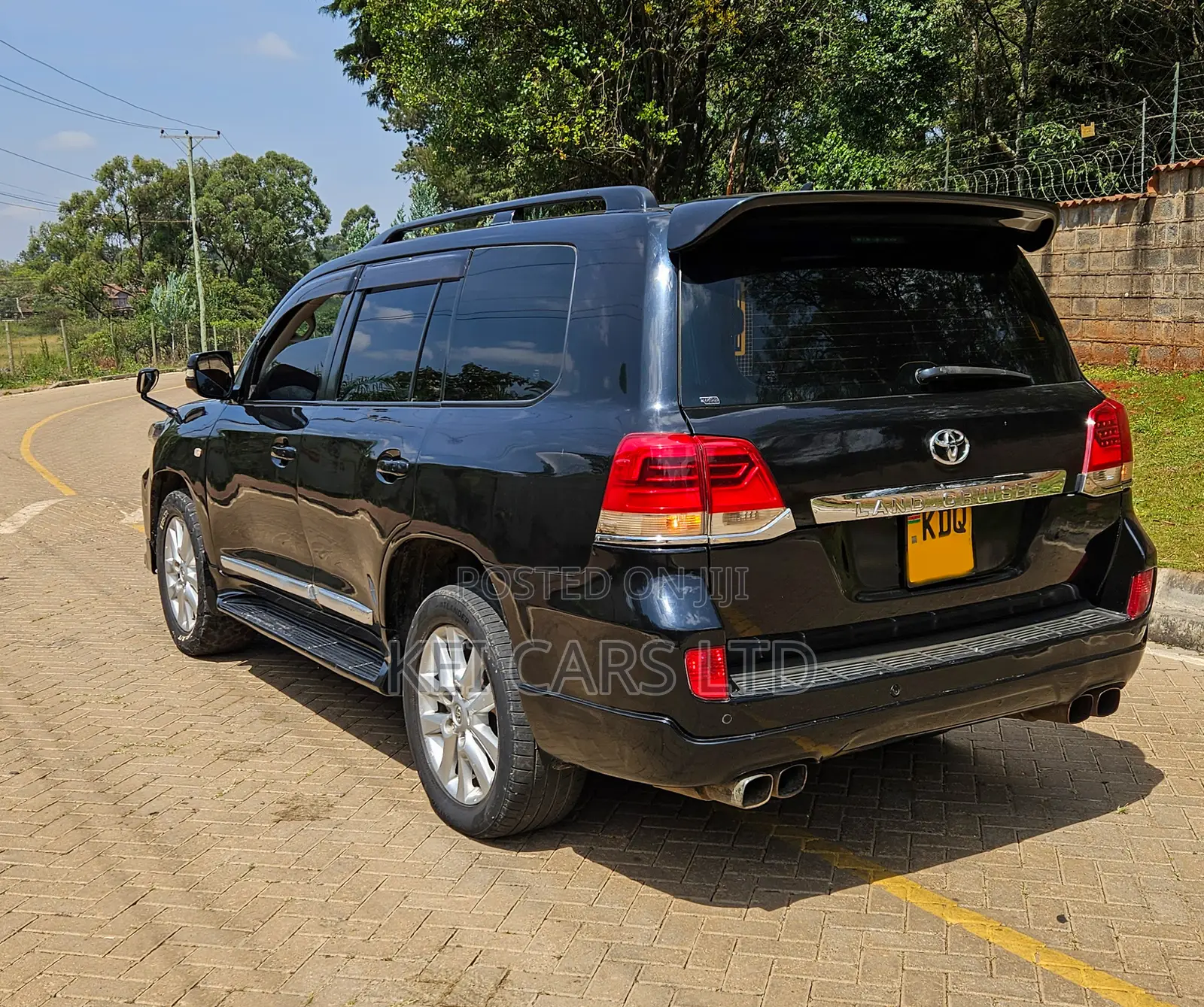 Toyota Land Cruiser 4.5 V8 VXR 2008 Black