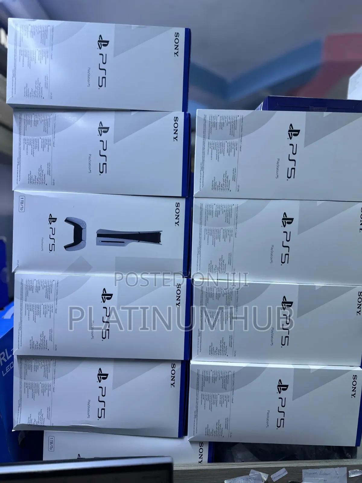 SONY Slim PlayStation 5 Disc1tb Brand New Gaming Machine