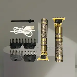 Vintage T9 Metallic Hair Trimmer With Smooth Cutting Powerful Motor