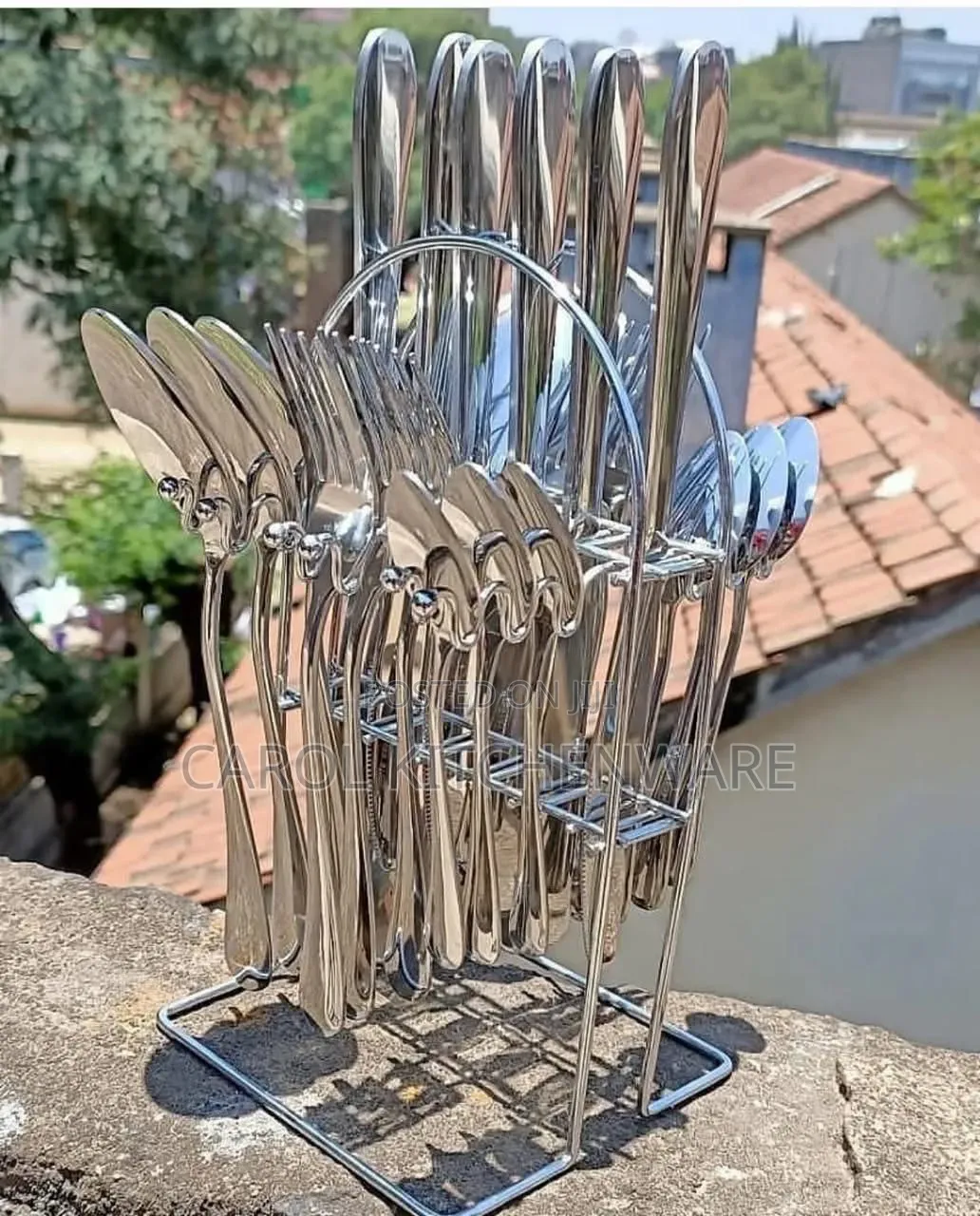 24 PCs Stainless Steel Cutlery Set