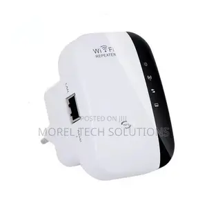 W01 300Mbps Wireless-N WiFi Repeater Universal Wall-Plug RangeExtender