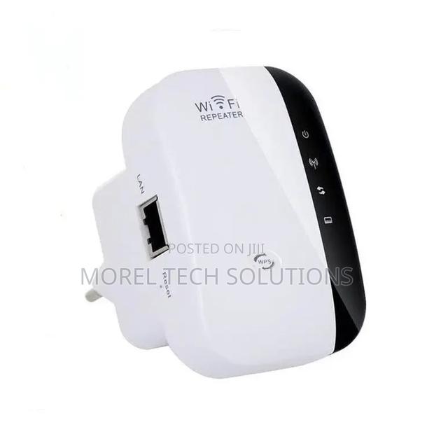 W01 300Mbps Wireless-N WiFi Repeater Universal Wall-Plug RangeExtender - thumbnail 2