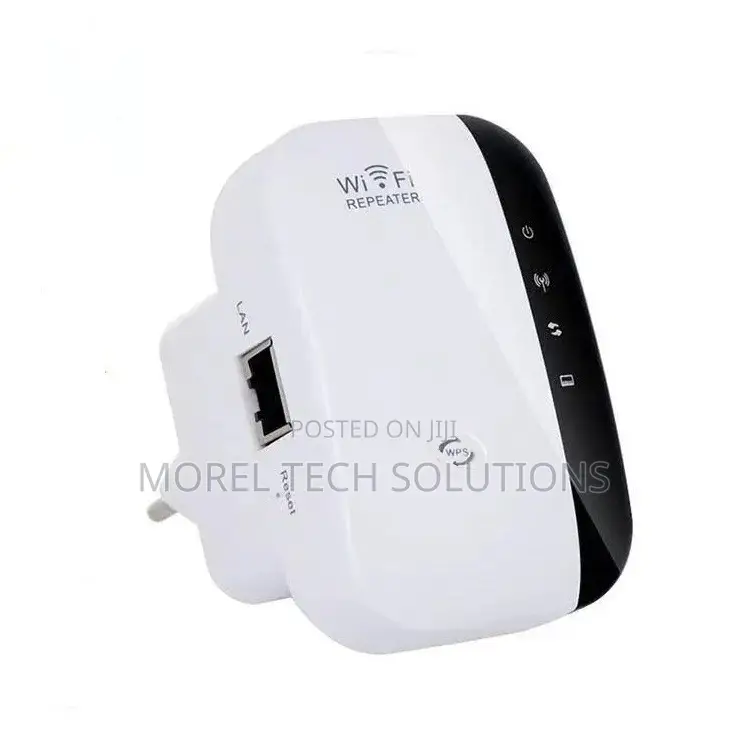 W01 300Mbps Wireless-N WiFi Repeater Universal Wall-Plug RangeExtender