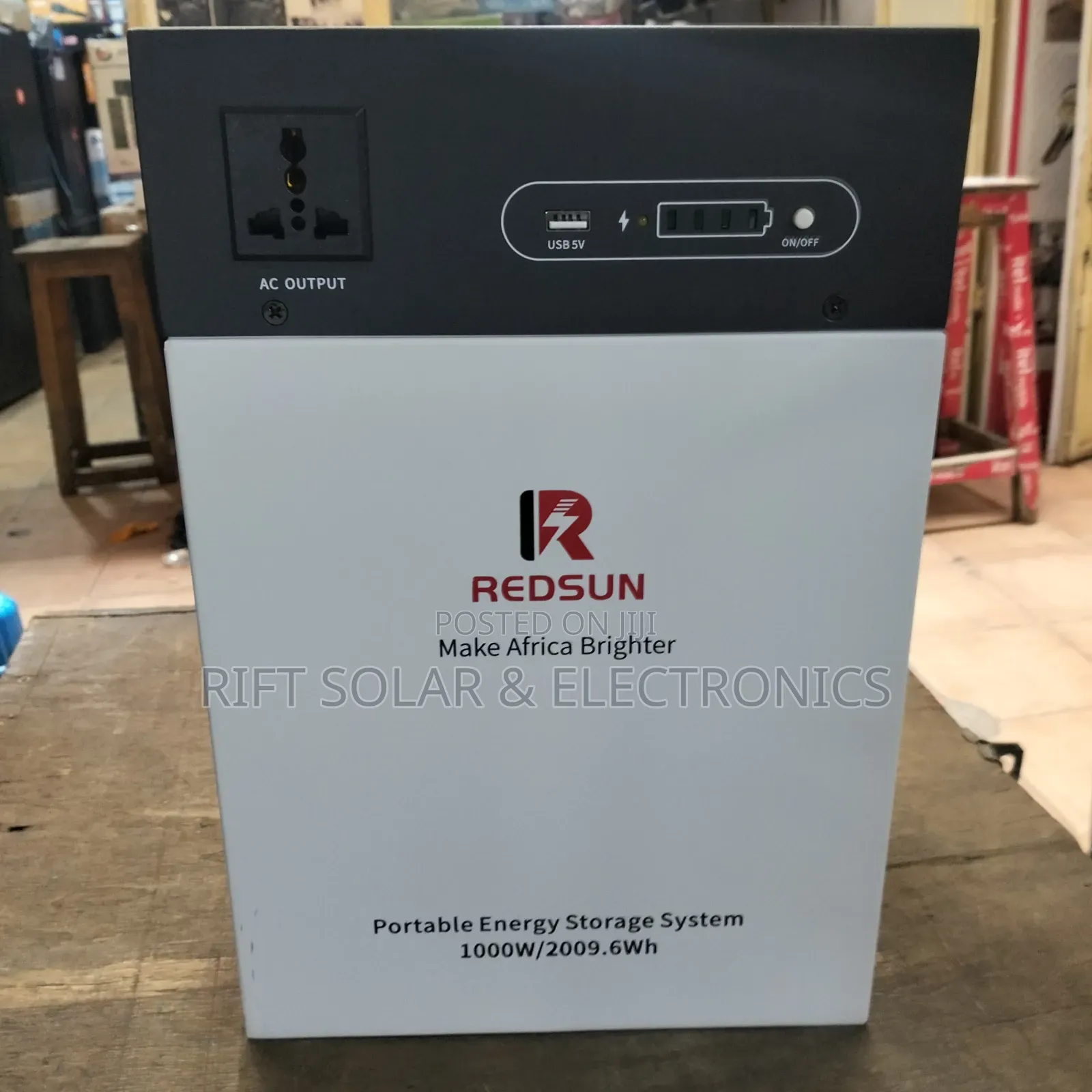 Redsun 2kw - 1000W Portable Power Bank for Electronics,home and Office