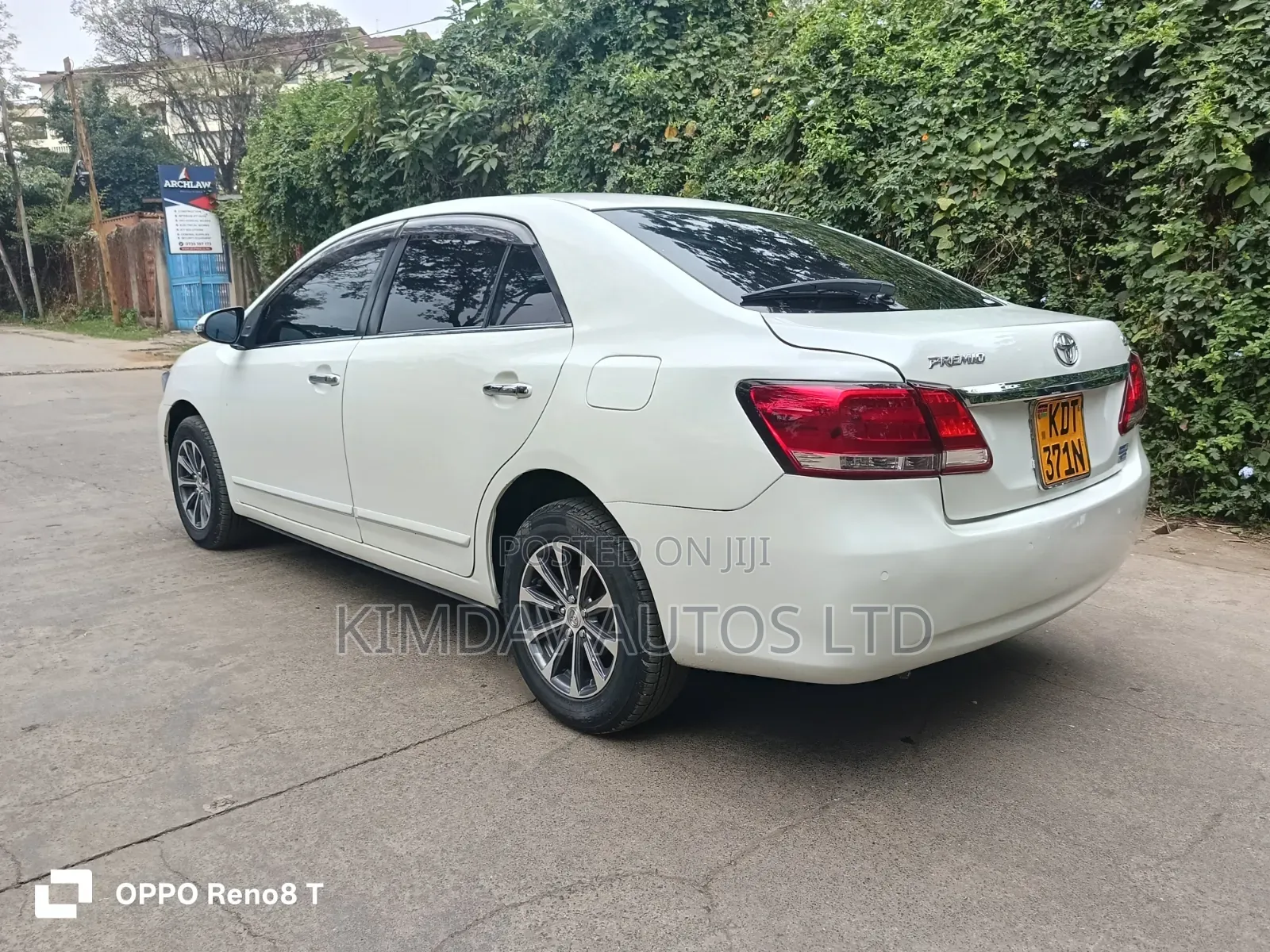 Toyota Premio 2019 White