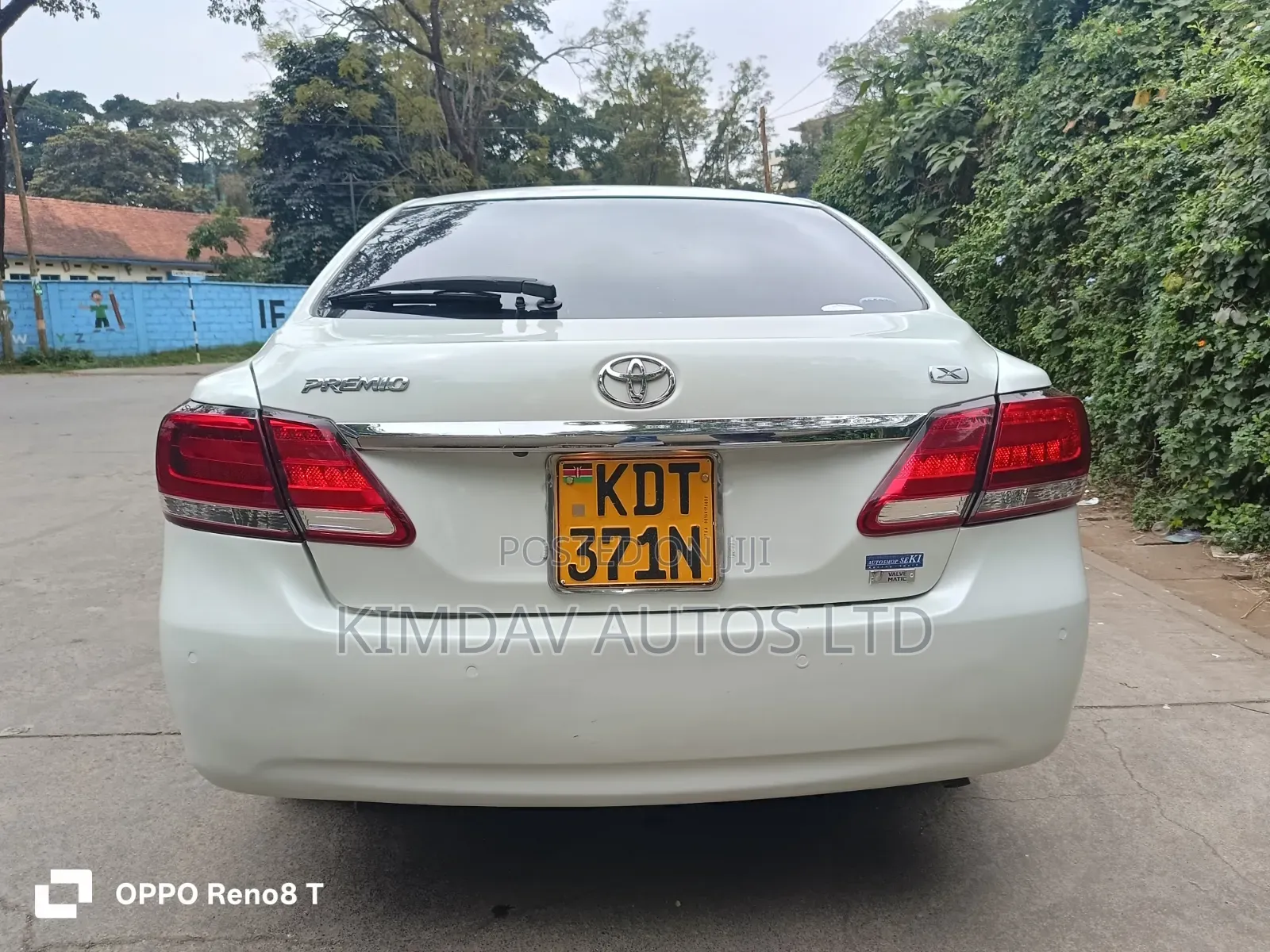 Toyota Premio 2019 White