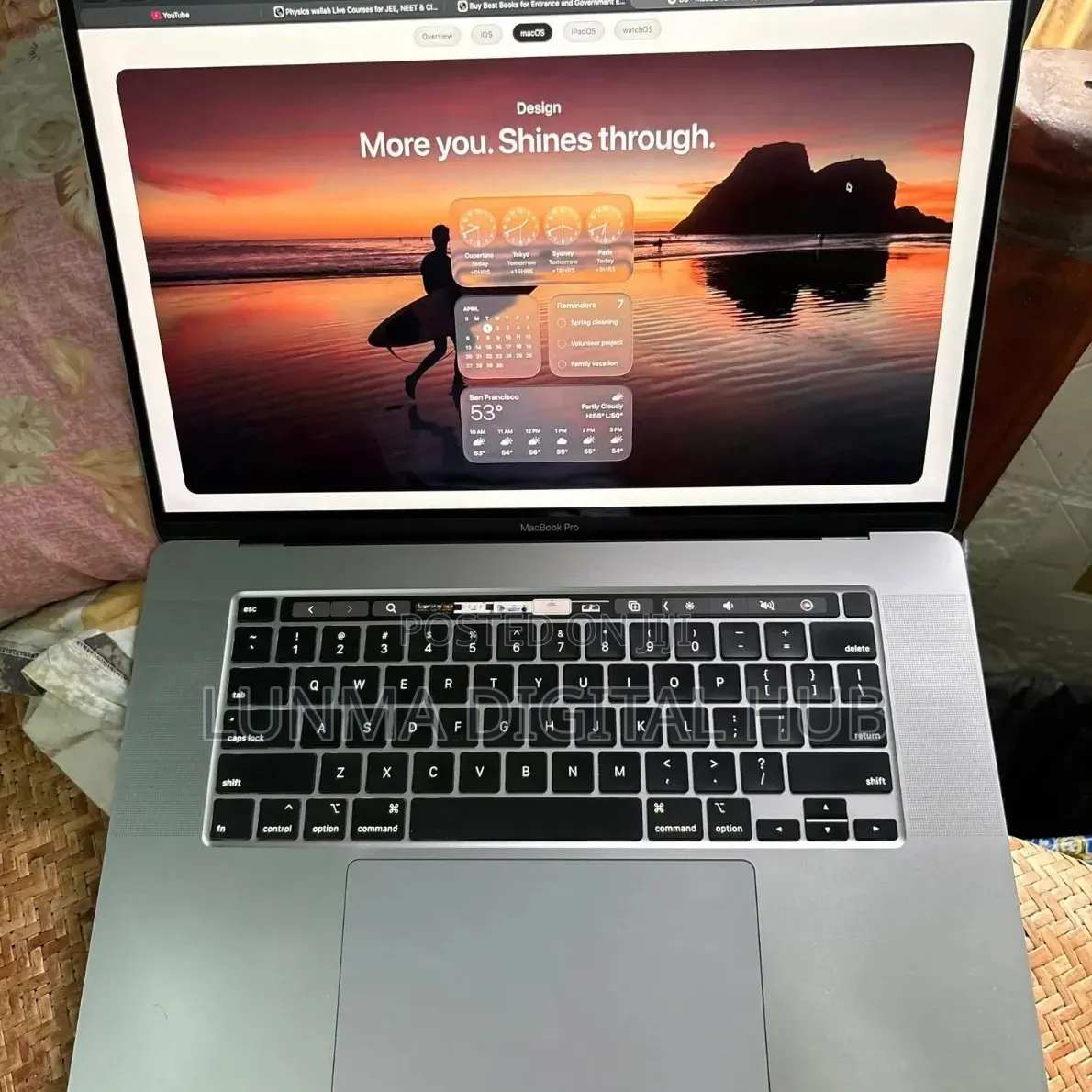 Laptop Apple MacBook Pro 2018 8GB Intel Core i5 SSD 256GB