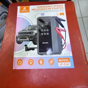 Jeqang 4-in-1 Car Jump Starter With Air Compressor