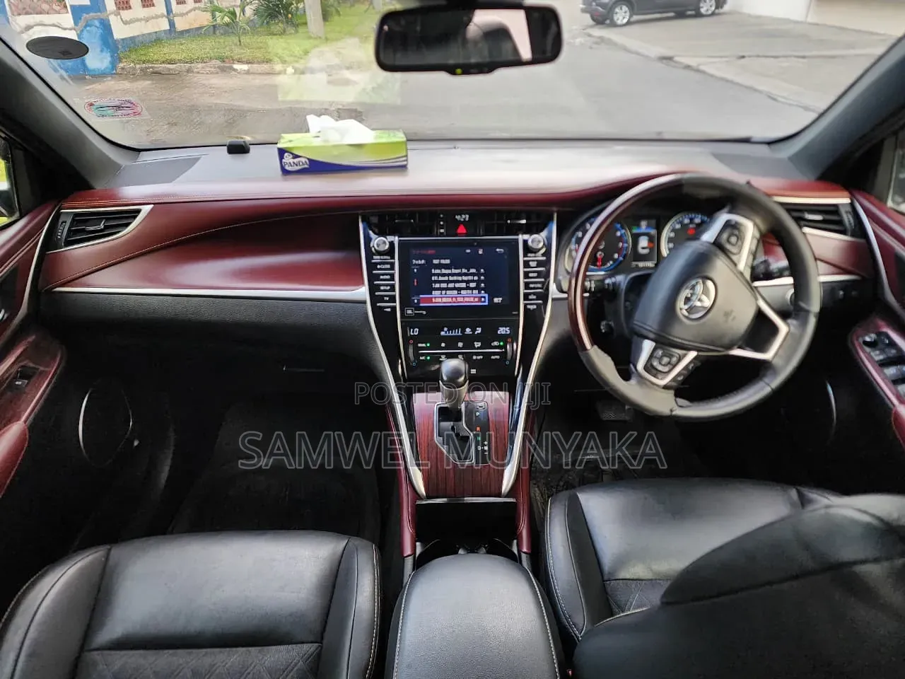 Toyota Harrier 2017 Maroon