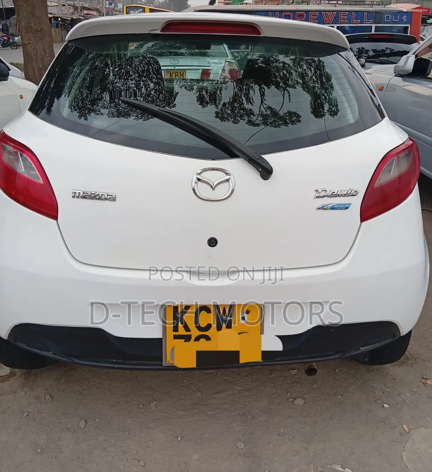 Mazda Demio 2013 White