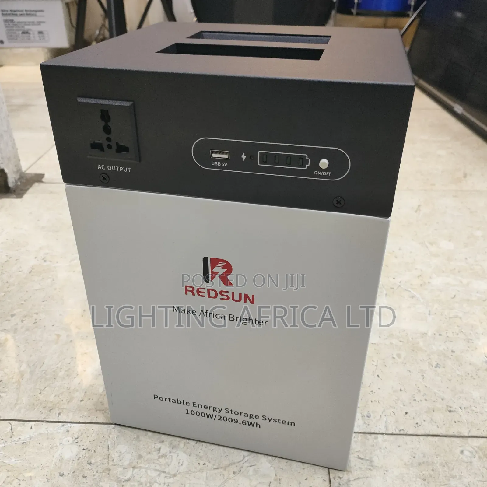 2kw - 1000 Watts Redsun Power Station for Home, Office Business Bkup