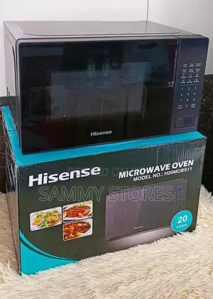 Hisense 20L Digital Microwave Oven – 700W, 11 Power Menu, Black