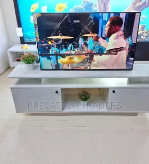 TV Stand Oslo 5ft Entertainment TV Cabinet – White