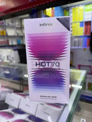 New Infinix Hot 70 128 GB Gray