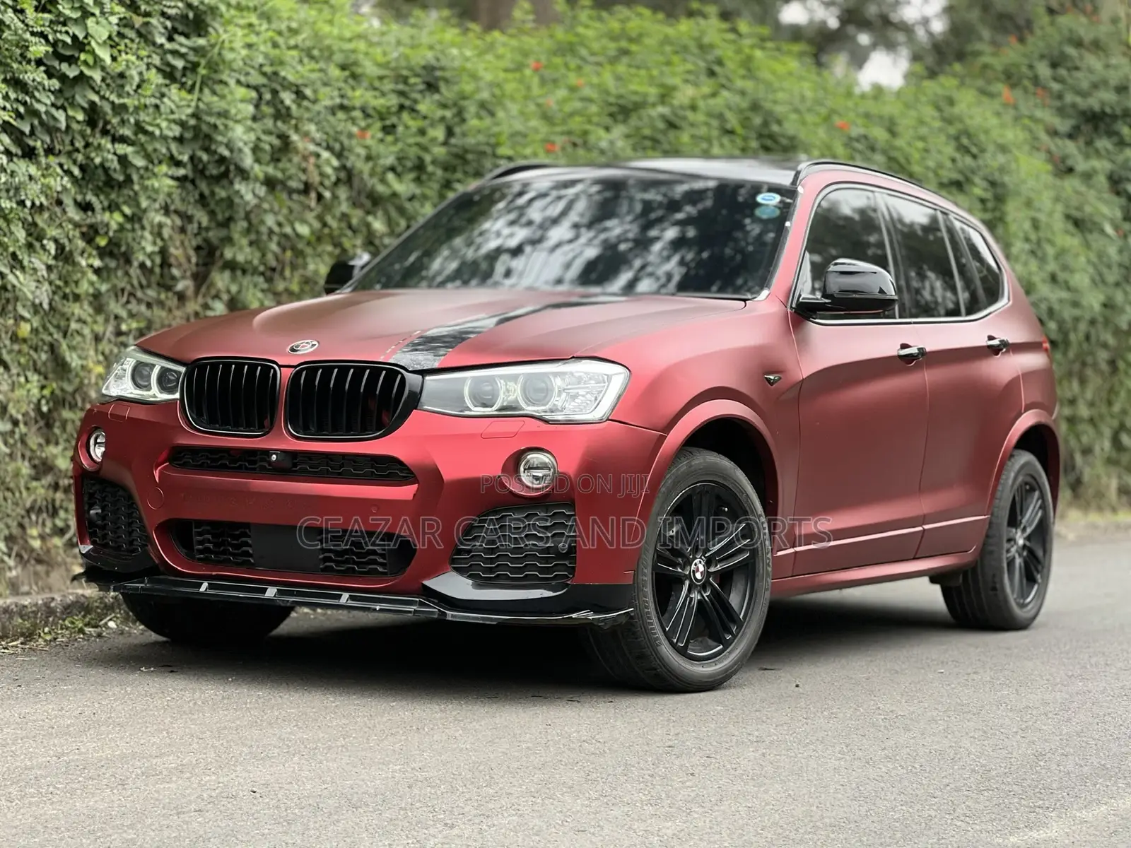 BMW X3 2018 Maroon