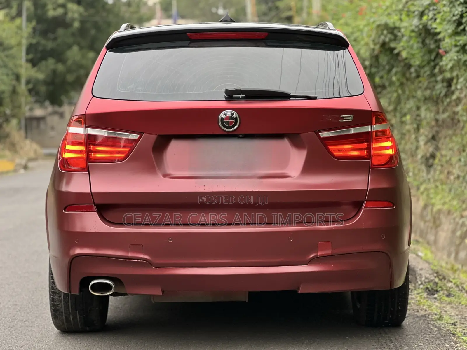 BMW X3 2018 Maroon