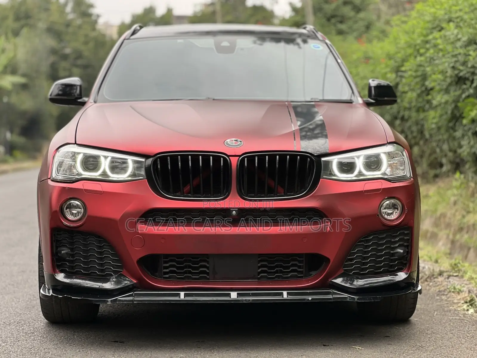 BMW X3 2018 Maroon
