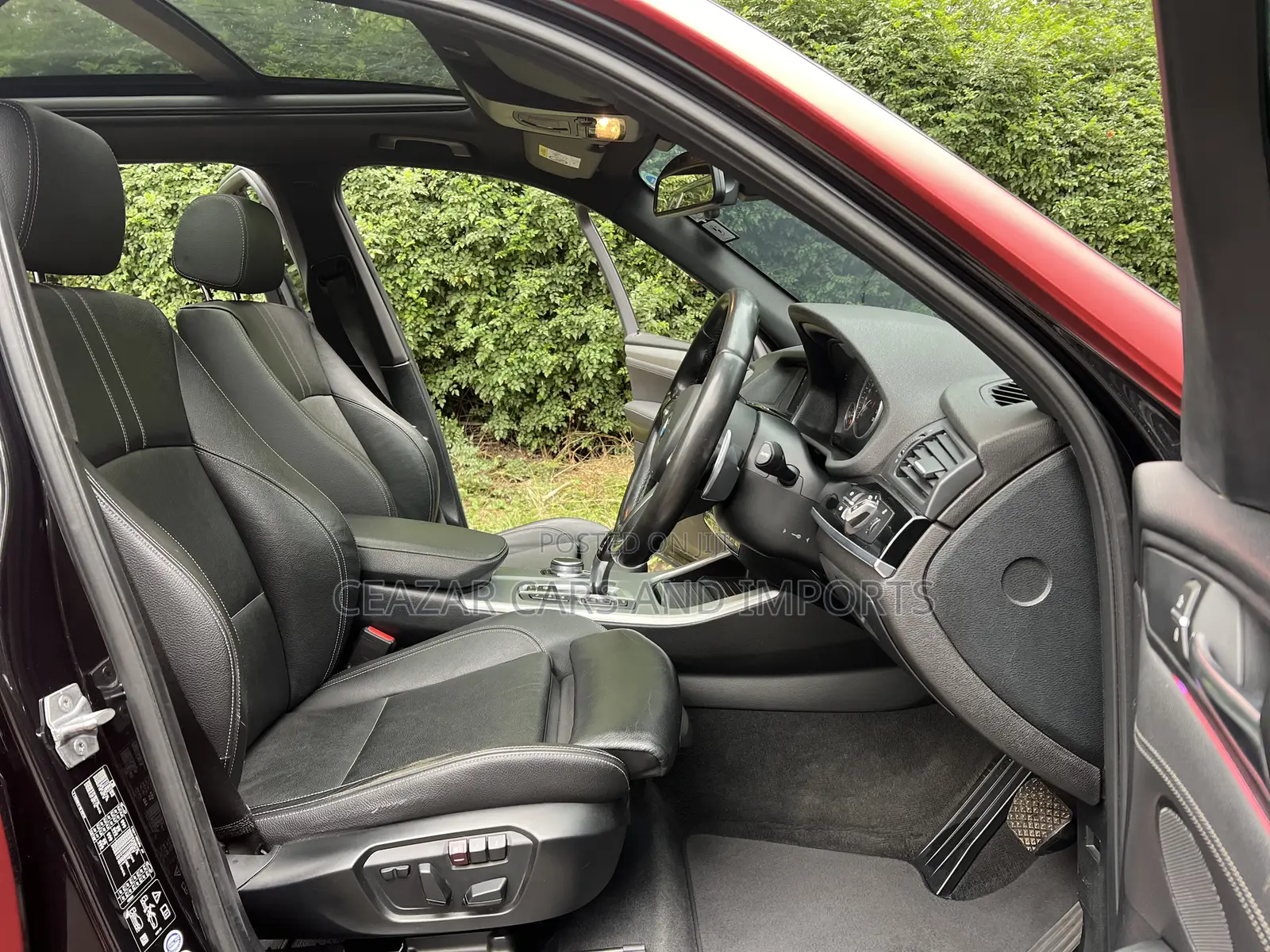BMW X3 2018 Maroon