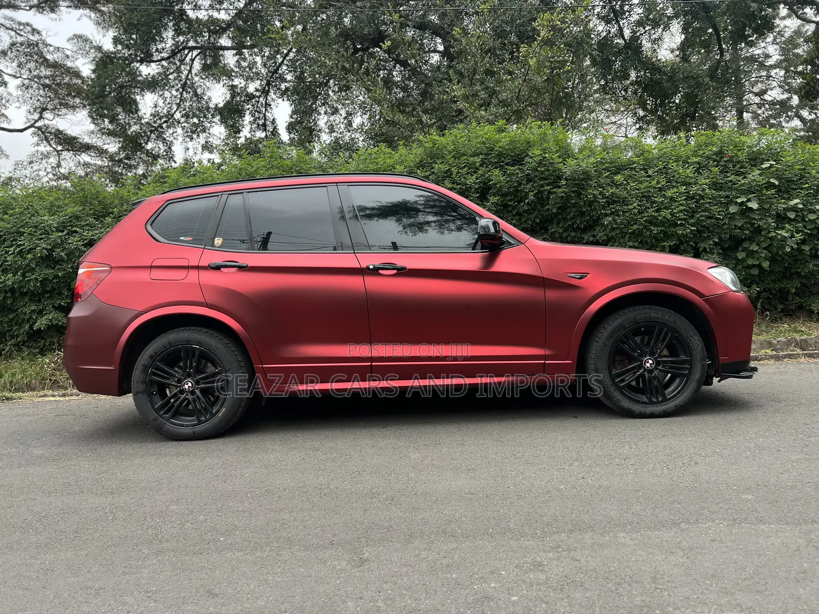 BMW X3 2018 Maroon