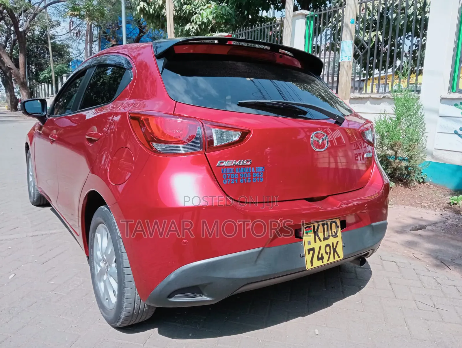 Mazda Demio 2017 Red