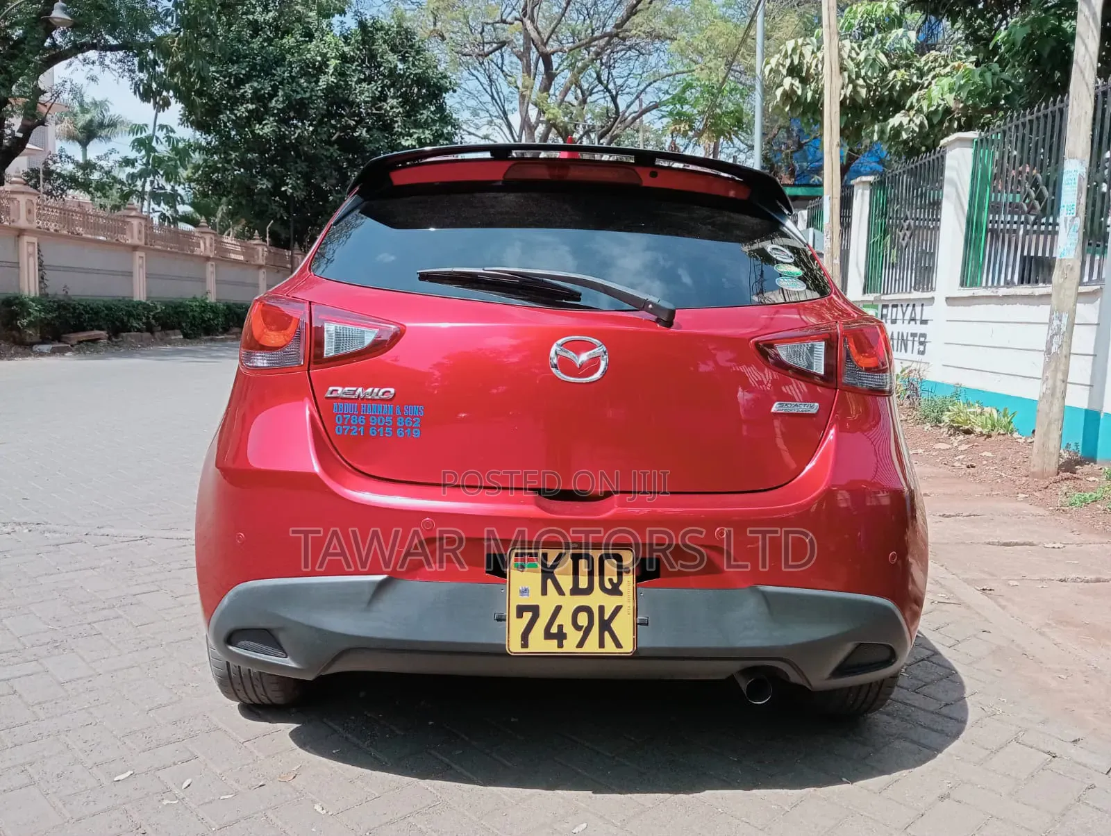 Mazda Demio 2017 Red