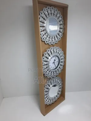 3 PCS Wall Clock Set – Modern Decorative Clock Set