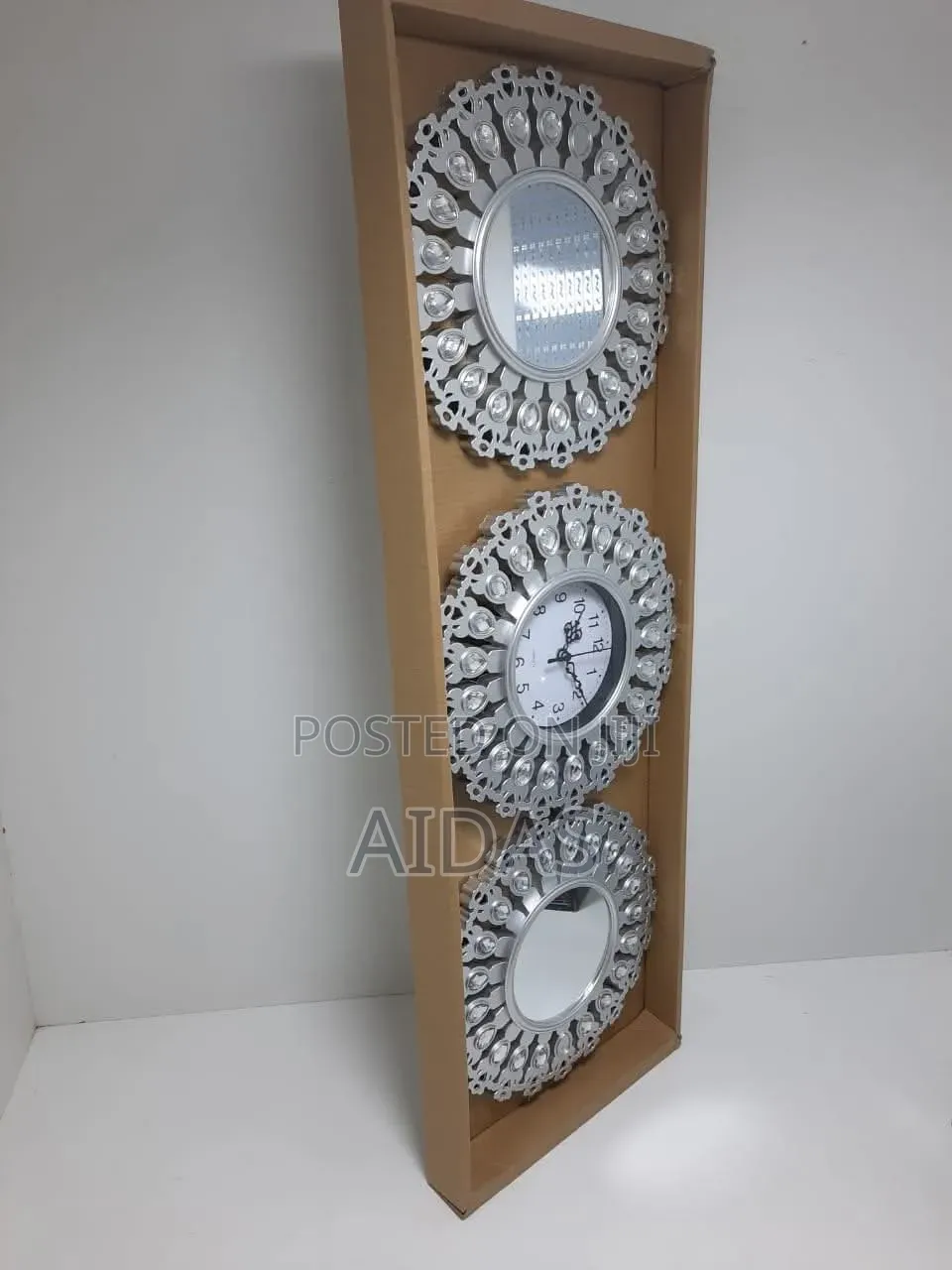3 PCS Wall Clock Set – Modern Decorative Clock Set