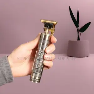Vintage T9 Cordless Hair Shaver _ Adjustable Titanium Blade Technology
