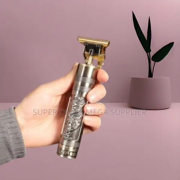 Vintage T9 Cordless Hair Shaver _ Adjustable Titanium Blade Technology